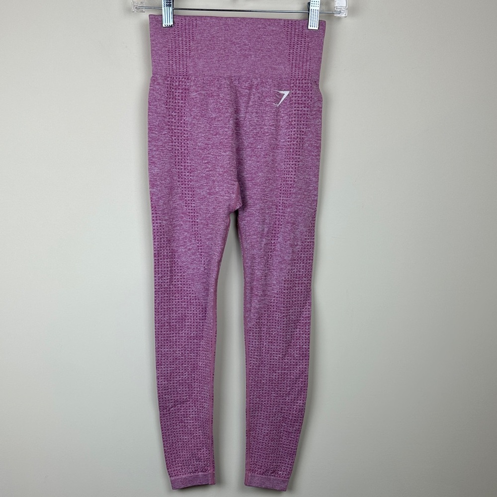 Gymshark Dusty Rose Pink Seamless High-Rise Leggings Size Small